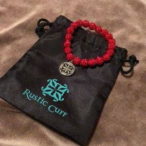 Red Rustic Cuff